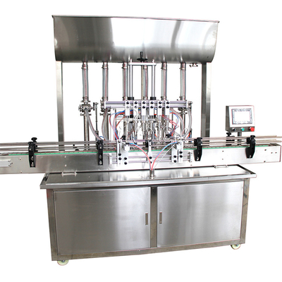 Yemeklik Yağ Dolum Makinesi Otomatik Lineer Plastik Şişe Kavanoz Yağlayıcı / Motor