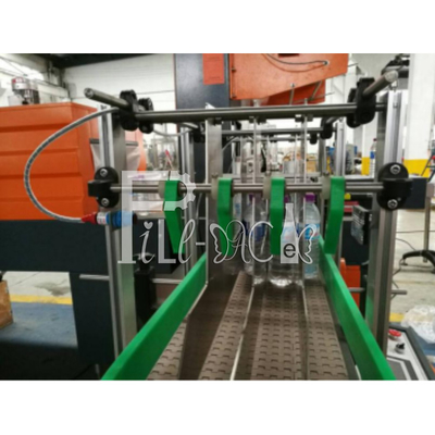 Otomatik L Tipi PE Shrink Film Sarıcı Su İçecek PET Cam Şişe Can Ambalaj Sarma Makinesi Ekipmanları