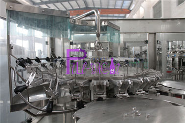 0.4Mpa 8000BPH Çevirmeli Kapaklı Cam Kavanozlar İçin Sıcak Dolum Portakal Suyu Makinesi
