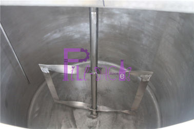 Meşrubat Üretim Hattı İçin Pot / Tank Erime Çift Duvar Elektrik Isıtma Şeker