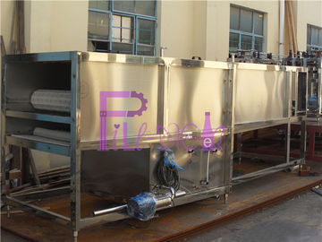Cam Şişe Suyu Soğutma Makinesi 36 ℃ - Sıcak Dolum Makinesi İçin 85 ℃