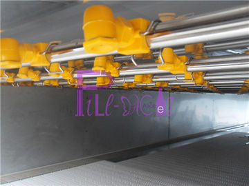 İçecek Üretim Hattı için Otomatik Şişe Paketleme Makinesi Sterilizatörü