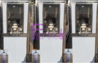 Saf su şişeleme dolum makinesi 3 in 1 Monoblok sıvı dolgu malzemeleri