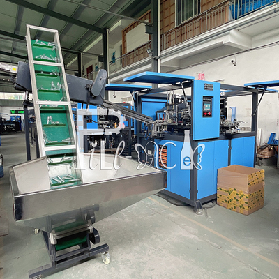 Saf Su dolum hattı için 2400BPH Tam Otomatik 2 Kavite 500ml-2L PET / Plastik Şişe Şişirme Makinesi Fabrikası