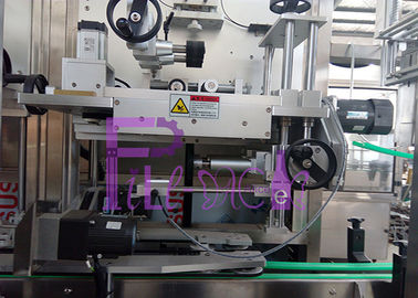 PVC PET OPS Gazlı Şişe Etiketleme Makinesi, 1 Yıl Garantili