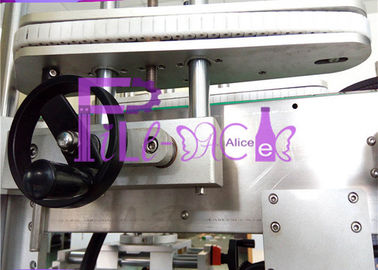 Tamamen Otomatik Paslanmaz Çelik 304 Şişe Etiketleme Makinesi, 2 Taraflı Yapışkanlı
