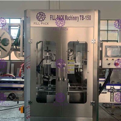 Bir / Tek Kafa PVC PET / Plastik Şişe Kol Shrink Etiketleme / Etiketleme Makinesi / Ekipman / Bitki / Sistem