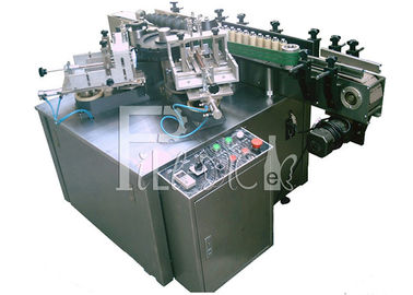 220V 60HZ Otomatik Etiketleme Makinesi Yuvarlak Şişe için 1600 × 1200 × 1500mm