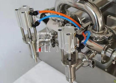 Bal İçin Yarı Otomatik Cam / PET Şişe Su Dolum Makinesi