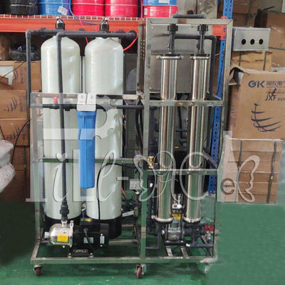 FRP filtreli 500LPH Monoblok Ters Ozmoz RO İçme Suyu Arıtma Makinesi