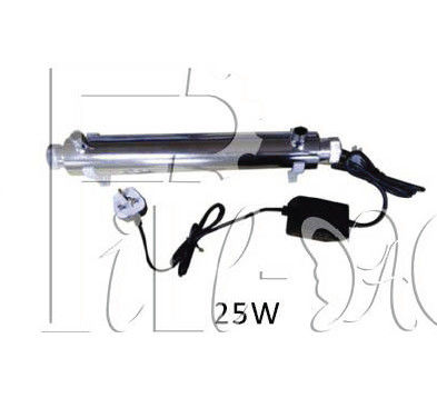 55W UV Ultraviyole Su Sterilizatörü Dezenfektan BSP Konnektörü