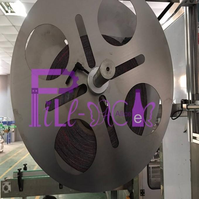 Çift Kafa Streç Kol Aplikatör Makinesi PLC Programlanabilir Kontrol 0