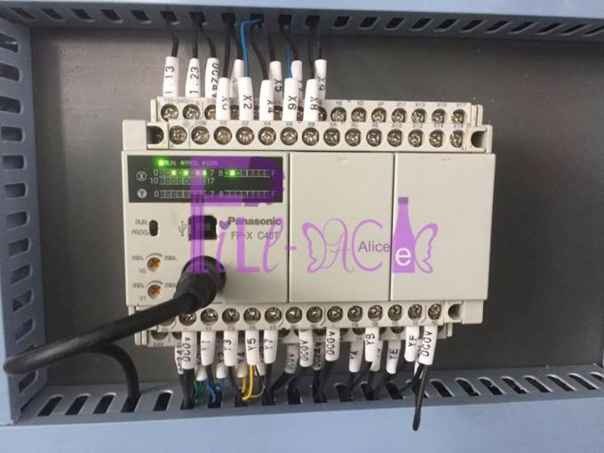 Çift Kafa Streç Kol Aplikatör Makinesi PLC Programlanabilir Kontrol 9