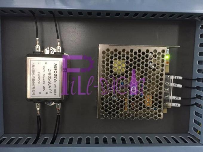 Çift Kafa Streç Kol Aplikatör Makinesi PLC Programlanabilir Kontrol 8