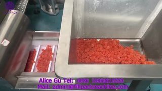 2271 J124 Tartımlı Döner Torba Besleme Blok Şeklinde Meyve Suyu ve Şeker Dolum ve Kapama Makinesi