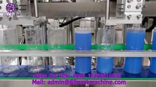 2117 J66 Lineer Manyetik Tahrikli Pompa 2 İstasyonlu Deterjan Otomatik Korozyon Önleyici Dolum Makinesi