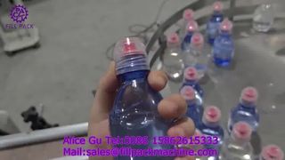 2251 J18 Lineer Split Tip Vidalı Kapaklı Plastik Şişe 6 İstasyonlu Kendinden Emişli Pistonlu Dolum 4 Tekerlekli Ca