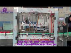 2167 M19 Lineer Split Tip Yağlama Yağı Servo Dişli Pompa 4 İstasyonlu Dolum ve Kapatma Üretimi