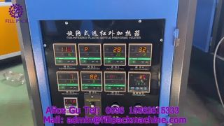 2031 K1 Ukrayna Yarı Otomatik Isıya Dayanıklı Şişe Şişirme Makinası