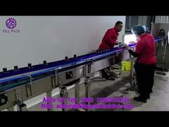 2166 M4 Plastik Şişe Otomatik Döner Tabla Kendinden Yapışkanlı Şeffaf Çift Taraflı Etiketleme Makinesi