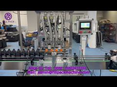 2157 J112 Lineer Pistonlu Yağ 4 İstasyonlu Dolum Makinesi