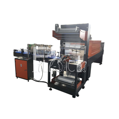 Otomatik L Tipi PE Shrink Film Sarıcı Su İçecek PET Cam Şişe Can Ekipmanları