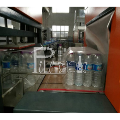 Otomatik L Tipi PE Shrink Film Sarıcı Su İçecek PET Cam Şişe Can Ekipmanları