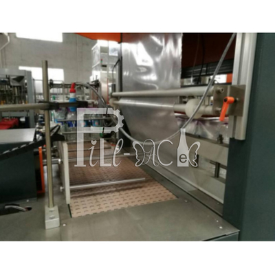 Otomatik L Tipi PE Shrink Film Sarıcı Su İçecek PET Cam Şişe Can Ekipmanları