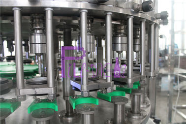Cam şişeler için Özelleştirilmiş 18 Kafa Otomatik Suyu Dolum Makinesi