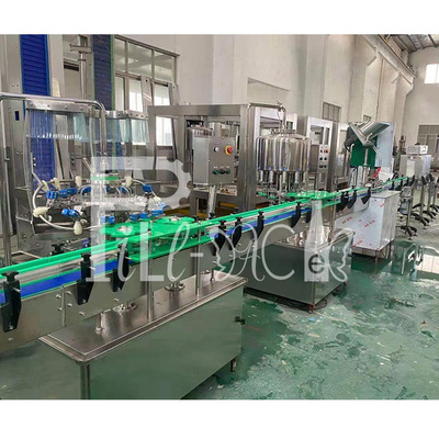 PET Şişe Durulama Dolum Kapatma Makinesi Fabrikası İçin 2L Maden Suyu Dolum Makinesi