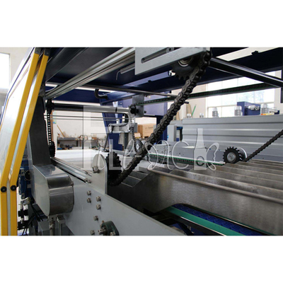 Basılı Filmlerle Plastik Şişe Paketleme Ekipmanları İçin Tam Otomatik Lineer Shrink Sarıcı