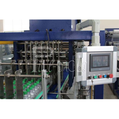 Basılı Filmlerle Plastik Şişe Paketleme Ekipmanları İçin Tam Otomatik Lineer Shrink Sarıcı