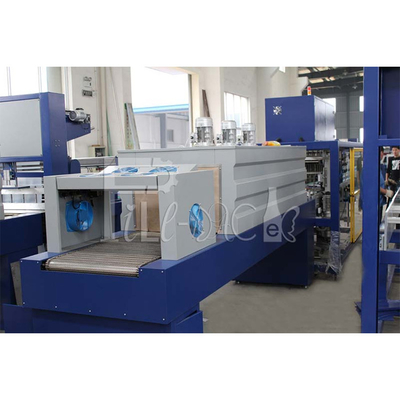 Basılı Filmlerle Plastik Şişe Paketleme Ekipmanları İçin Tam Otomatik Lineer Shrink Sarıcı