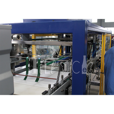 Basılı Filmlerle Plastik Şişe Paketleme Ekipmanları İçin Tam Otomatik Lineer Shrink Sarıcı