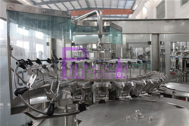 Yüksek Hızlı Sıcak Dolum Makinası Meyve Suyu Dolum Ve Kapatma Makineleri Volumetrik Tipi