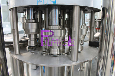 PET Şişe için PLC Kontrol Çay Dolum makinası Manyetik Capping