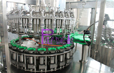 Tam Otomatik Cam Şişe Sıvı Dolum Makinesi, Meyve Suyu Dolgu 8000BPH