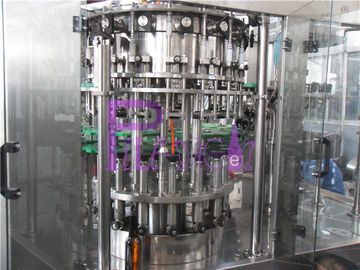 Soda Su İçin Dolum Makinesi Tam Otomatik DCGF Gazlı İçecek / Bira