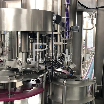 2L Monoblok Su Durulama Dolum Kapatma Makinesi PET Şişe Saf İçme 0.5Mpa