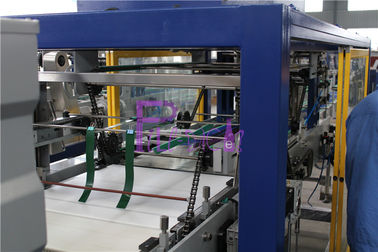 Otomatik PLC Şişe Paketleme Makinesi, 380V 50/60 HZ Karton Şekillendirme Makinesi