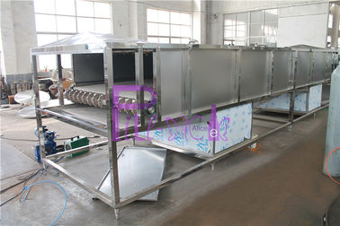 Bölünmemiş 500ml Şişe Paketleme Makinesi Non Carbonated İçecek İçin Sterilizatör