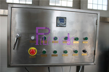 Bölünmemiş 500ml Şişe Paketleme Makinesi Non Carbonated İçecek İçin Sterilizatör
