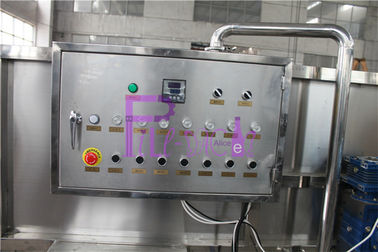 Yüksek Kapasiteli SUS304 Şişe Paketleme Makinesi Sterilizatör 4 Sıcaklık Bölgeleri