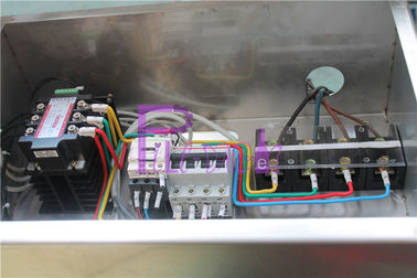 3000BPH yarı otomatik makine sıcaklık denetleyicisi ile etiketleme / dolaşım hava motoru