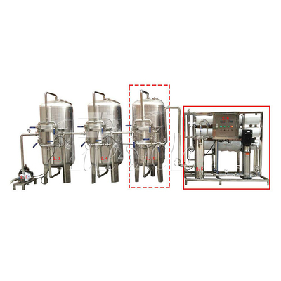 Monoblok Maden Suyu Dolum Kapatma Makinesi Plastik Şişe 6000BPH 18-18-6 Durulama