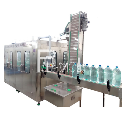3L / 5L / 10L Plastik Şişe Su Dolum Makinesi Mineral 3'ü 1 Arada 1500BPH