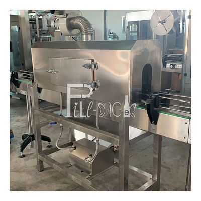 PVC Şişe için Tek Kafa Shrink Sleeve Etiketleme Makinesi 150BPM Tam Otomatik