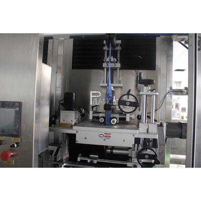 Tam Otomatik Shrink Sleeve Etiketleme Makinesi Buharlı Shrinkli Gövde İçin Çift Kafa