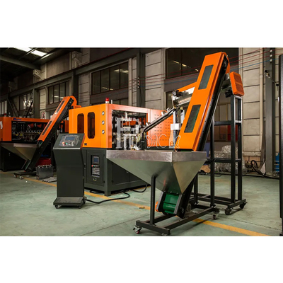 Preform El Besleme ile Tam Otomatik PET Kavanoz Şişe Üfleme Makinesi 2 Kavite Ağız Şekeri
