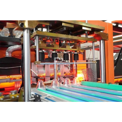 Preform El Besleme ile Tam Otomatik PET Kavanoz Şişe Üfleme Makinesi 2 Kavite Ağız Şekeri